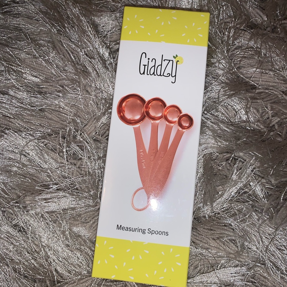 Giadzy Copper-Plated Measuring Spoons